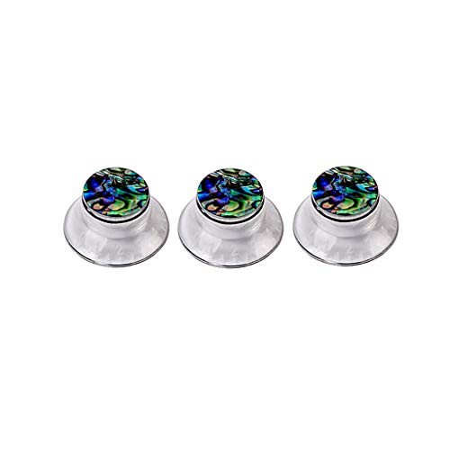 Alnicov 3PCS Guitar Contral Knobs，Electric Guitar Speed Knobs，With Abalone