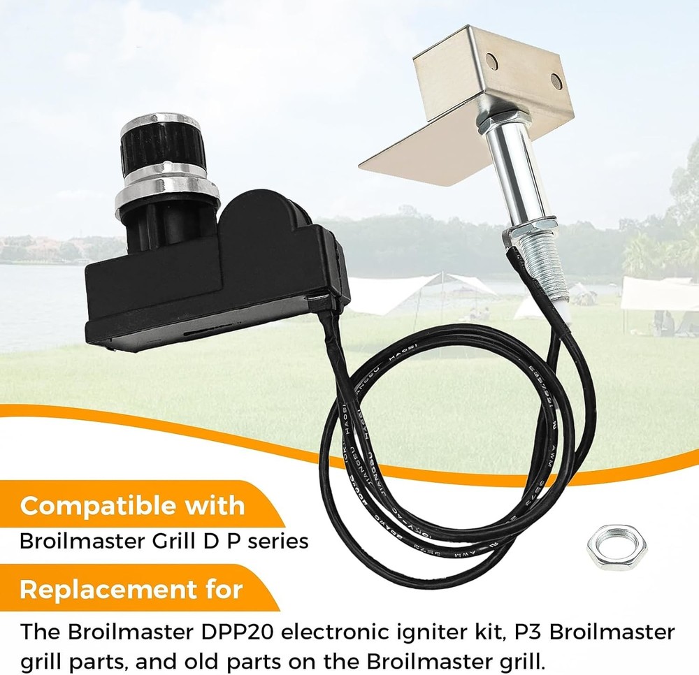 DPP20 AA Electronic Igniter Kit for Broilmaster D P Series Grill Replacement