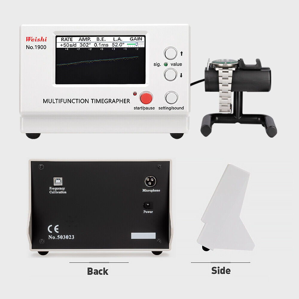 Multi-Function No.1900 Watch Timegrapher Tester Mechanical Calibration Tool