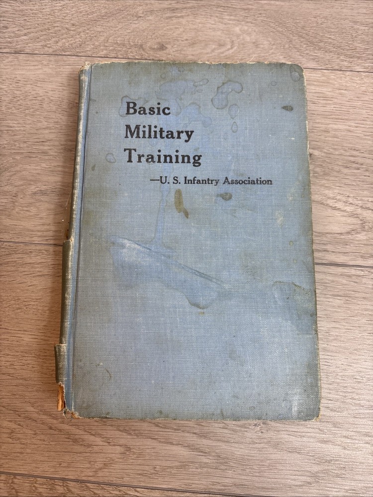 Basic Military Training ROTC 1926 Book