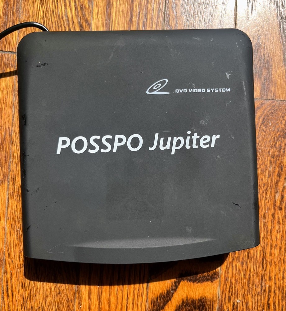 POSSPO Jupiter DVD Video System Player – Tested & Working – No Remote