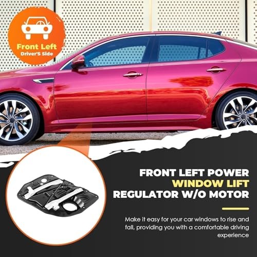 82471-2T510 Front Left Driver Side Power Window Regulator w/Panel Electric