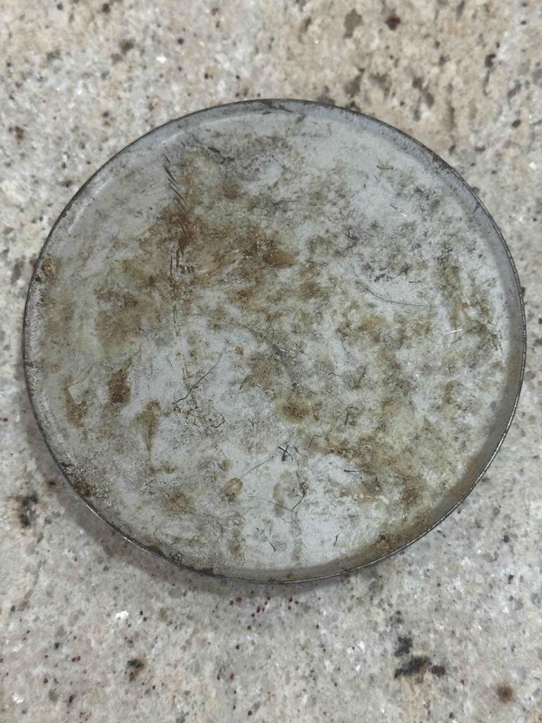 Vintage Aluminum 4" LEADER BOX Embossed Lid For Fly Fishing Leader Line