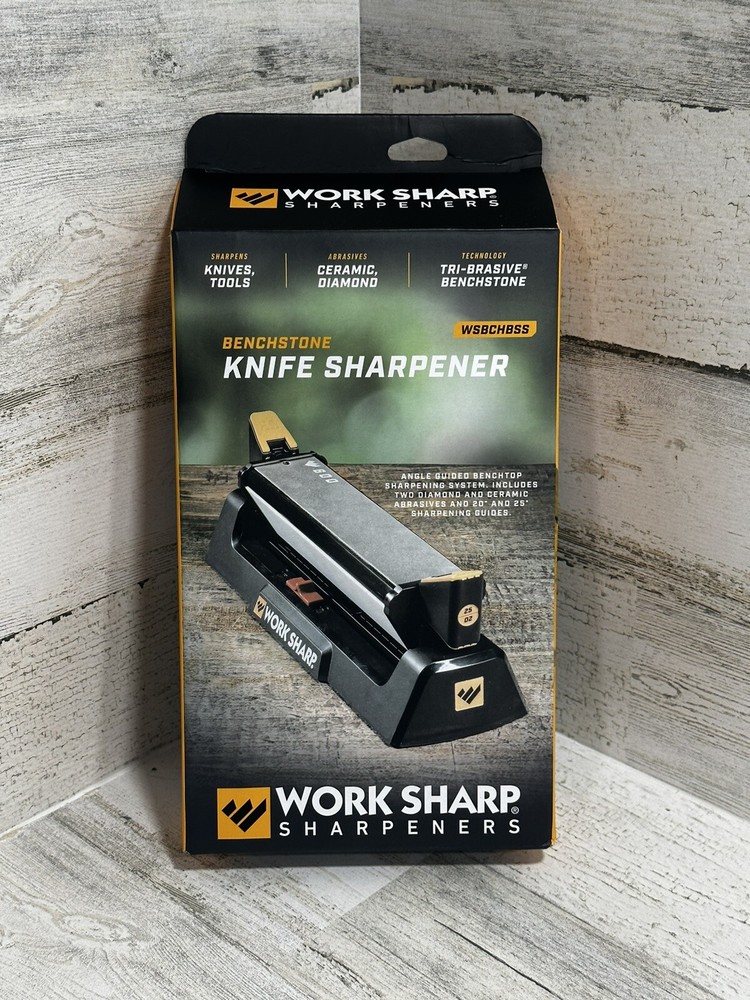 WORK SHARP Sharpeners - BENCHSTONE Knife Sharpener - #WSBCHBSS - BRAND NEW!!!