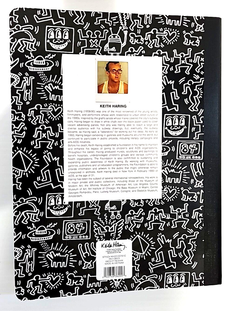 Keith Haring ECOmposition Book (Composition Style Journal) Lined 9.75” x 7.5”