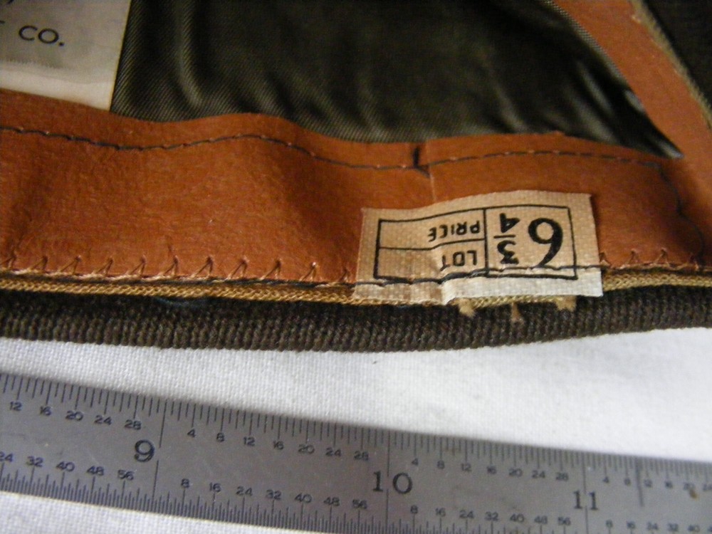 Vintage WW2 Wool Artillary Corps Garrison Cap