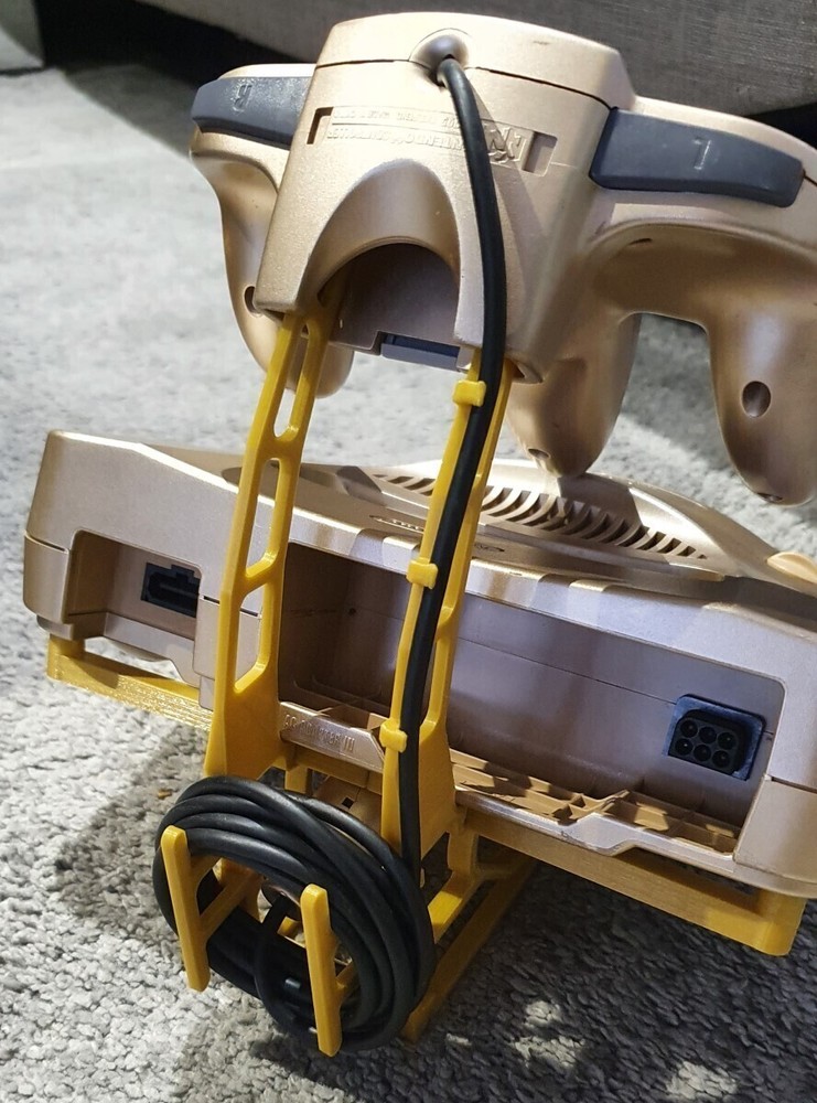 Multi-Color Console Display Stand w/ Floating Controller Mount Nintendo 64 N64