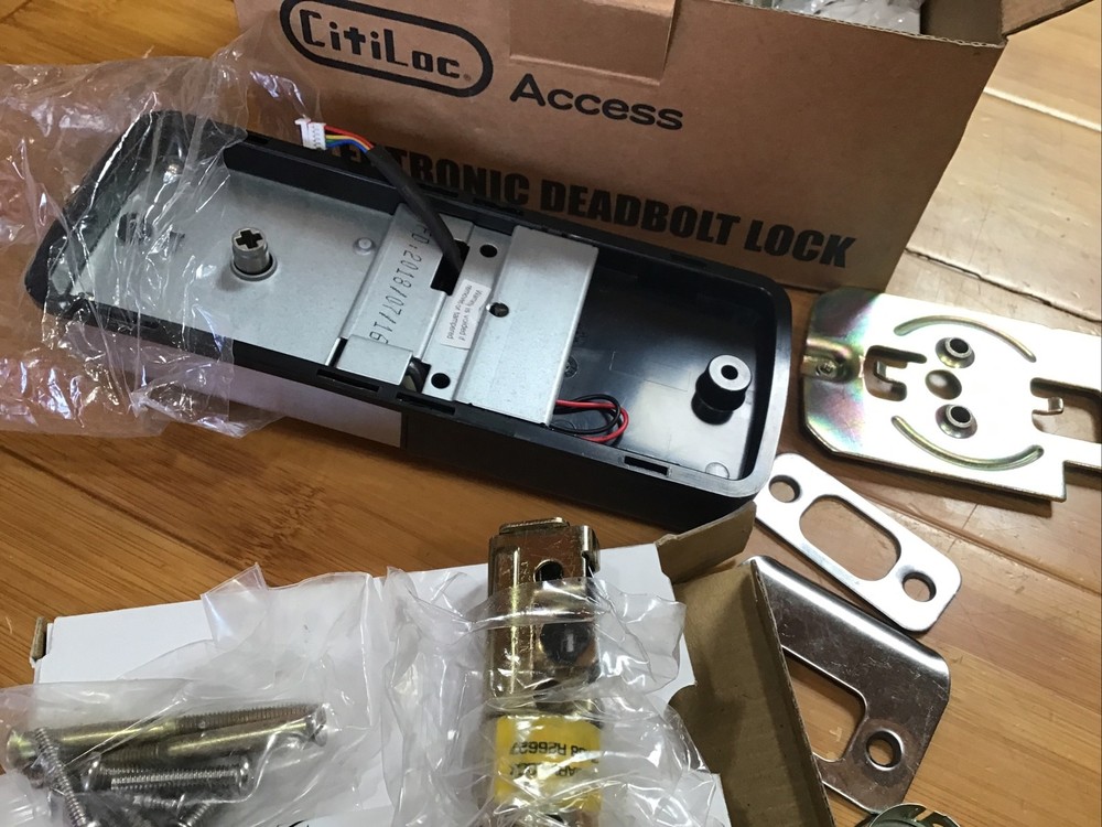 citiloc access 200 PLH electronic deadbolt, Smart Card Sensor.￼