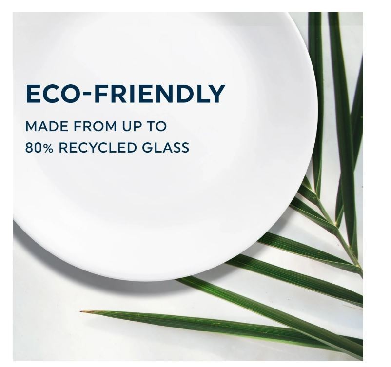 2 pack Corelle Livingware 10-Ounce Dessert Bowl, Winter Frost White