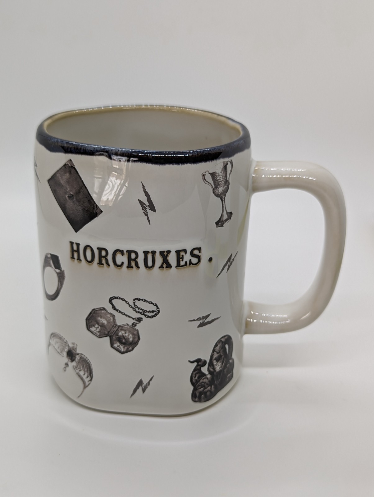 HORCRUXES . Harry Potter Rae Dunn Mug Collectible Wizard Magic Fantasy 20oz