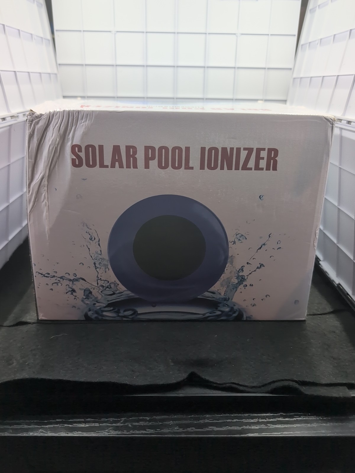 Solar Pool Ionizer Chlorine-Free Sun Shock & Water Purifier Up to 35,000 Gal