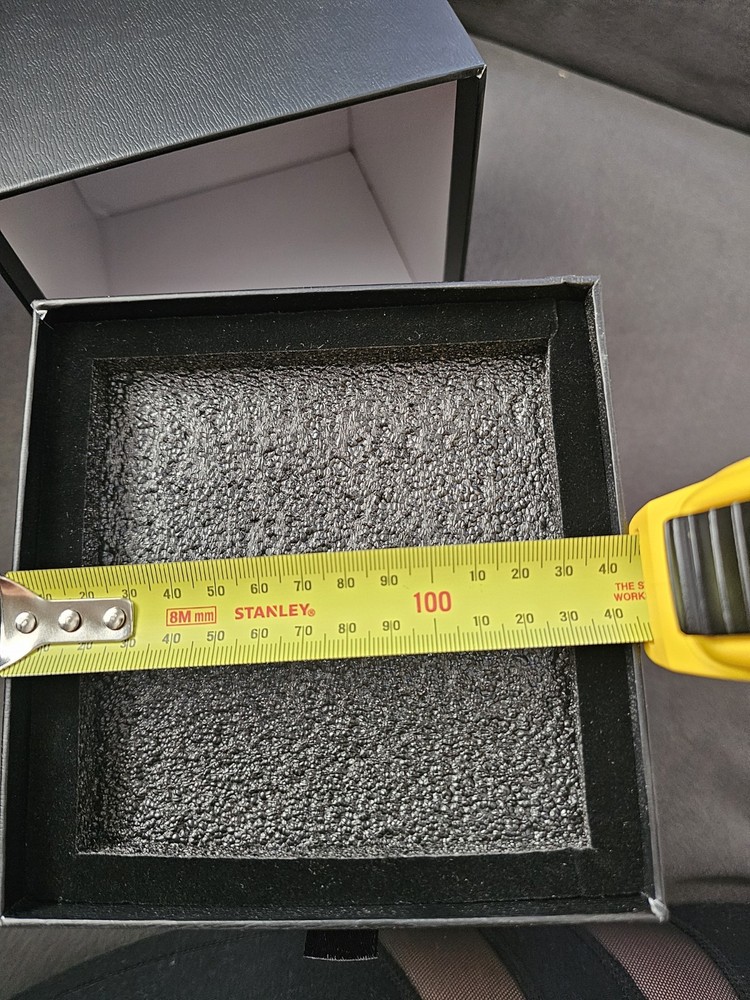 Black Packing Boxes Padded With Cuttable Insert Inside
