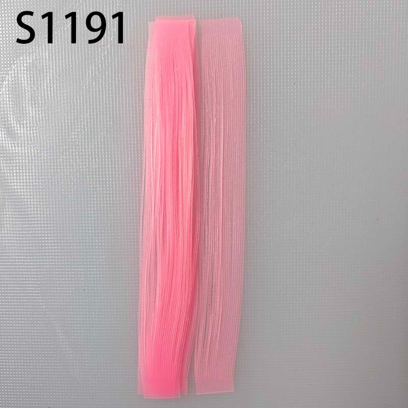 Std1159-1192 Silicone Skirt Tab Replacement Material Jig Lure Skirts 100ct