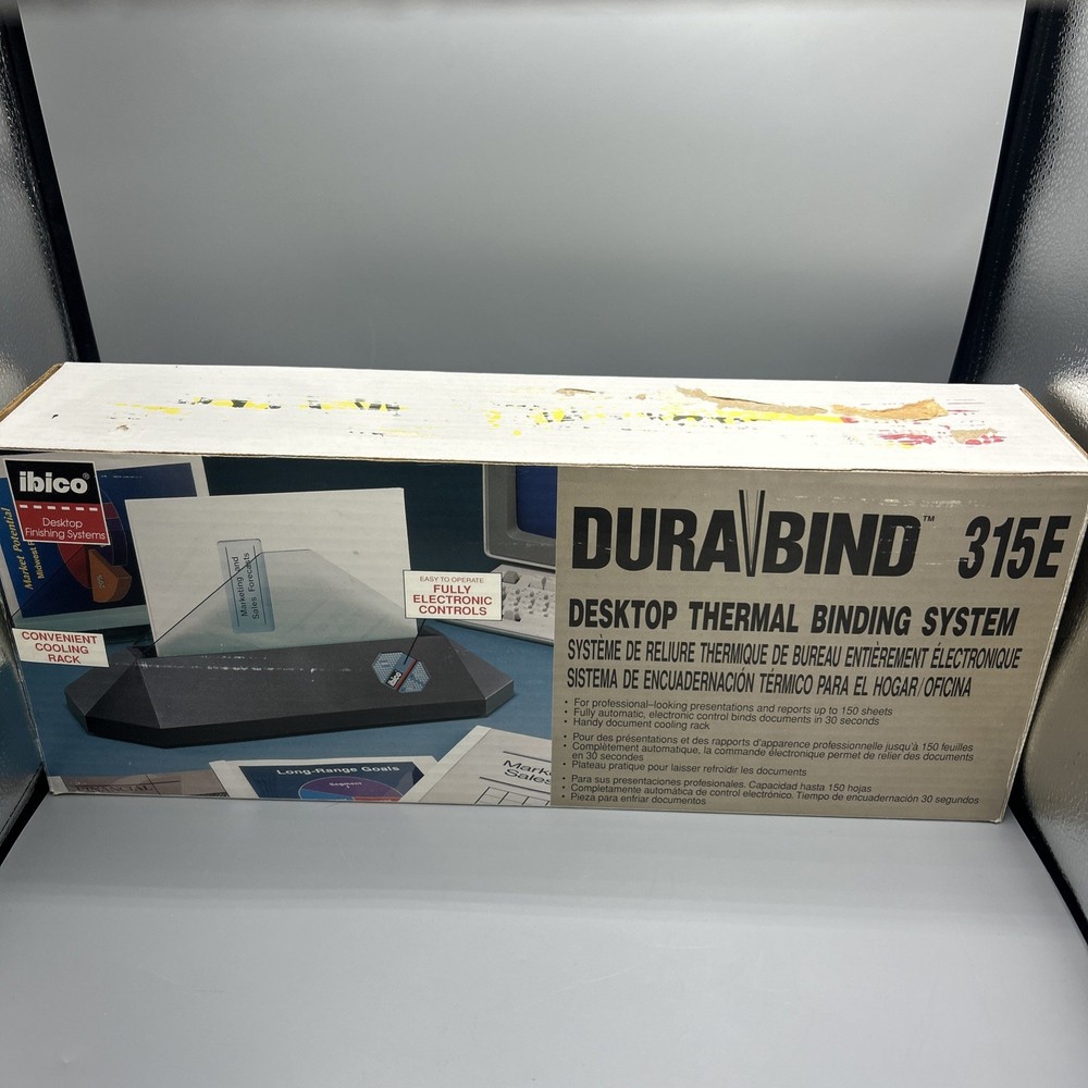 Ibico Dura-Bind 315E Desktop Thermal Binding System