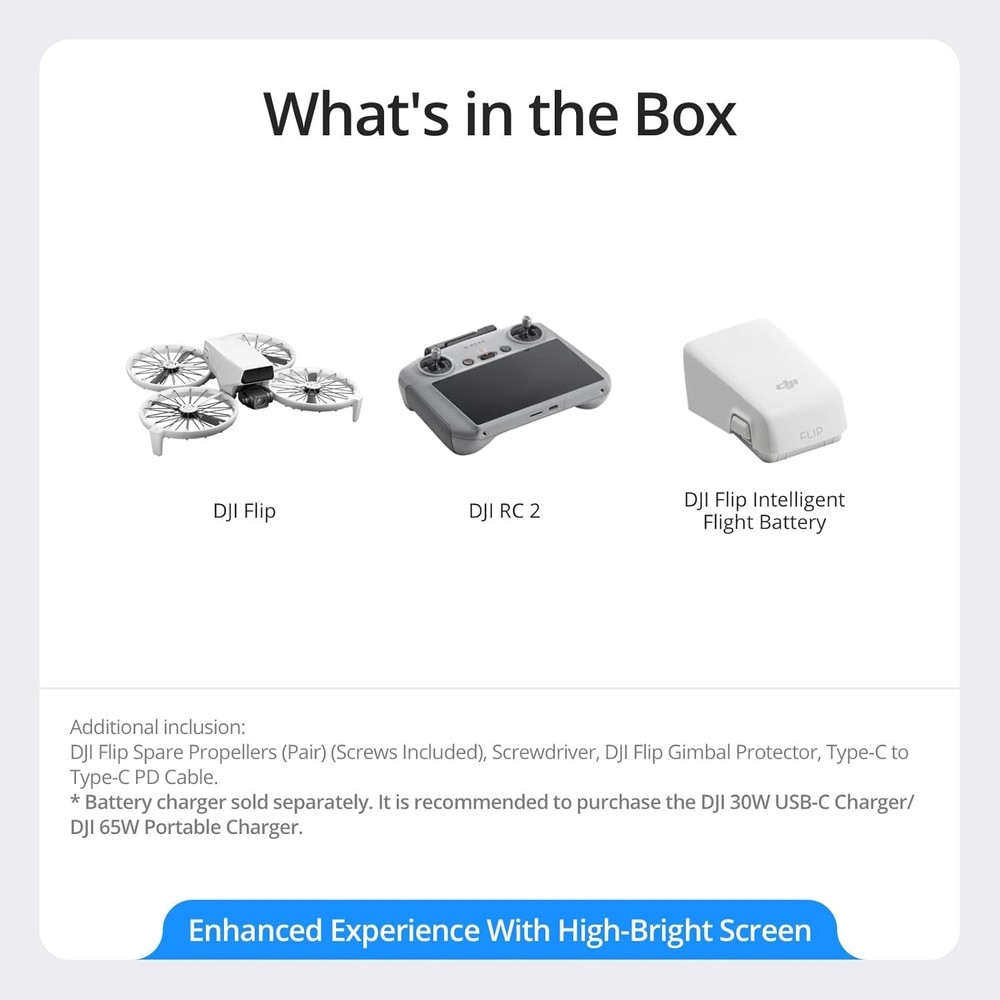 DJI Flip (RC 2) (Certified Refurbished)