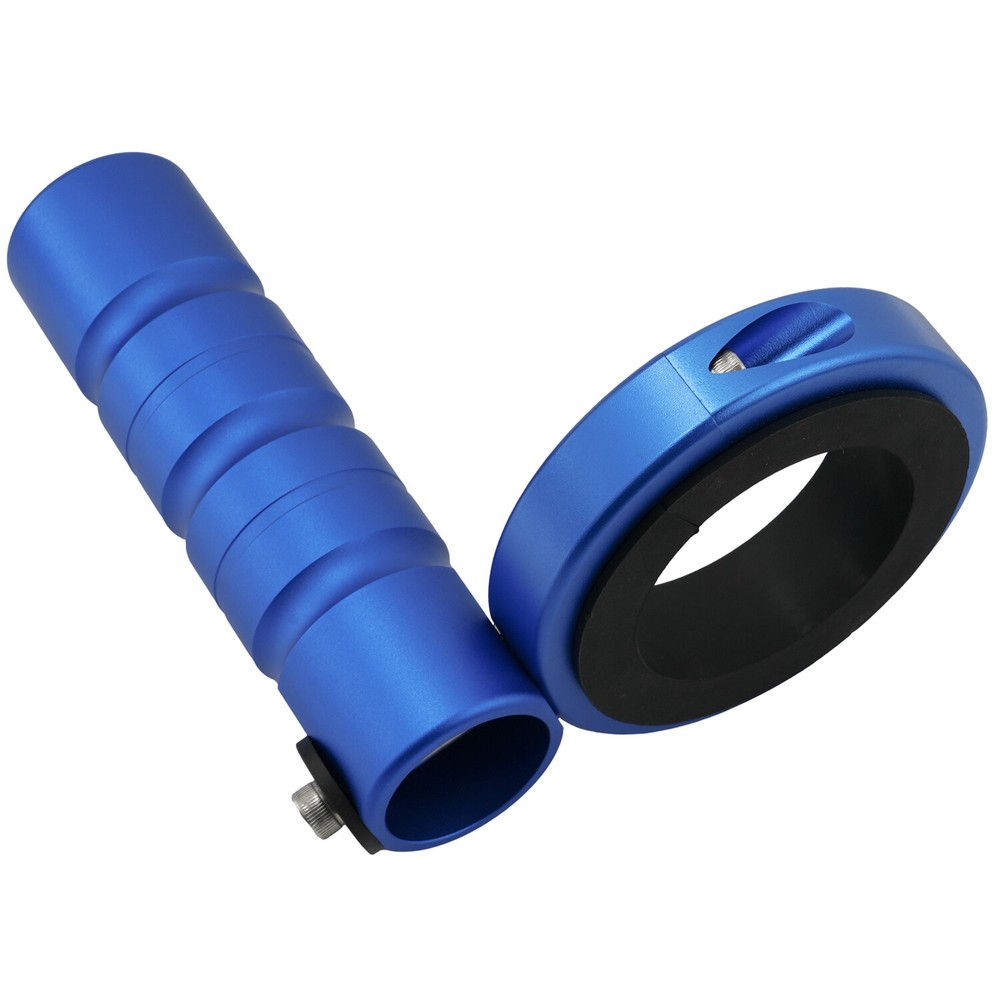 Boat Flag Pole Bracket Kits Rail Mount without Drilling Blue