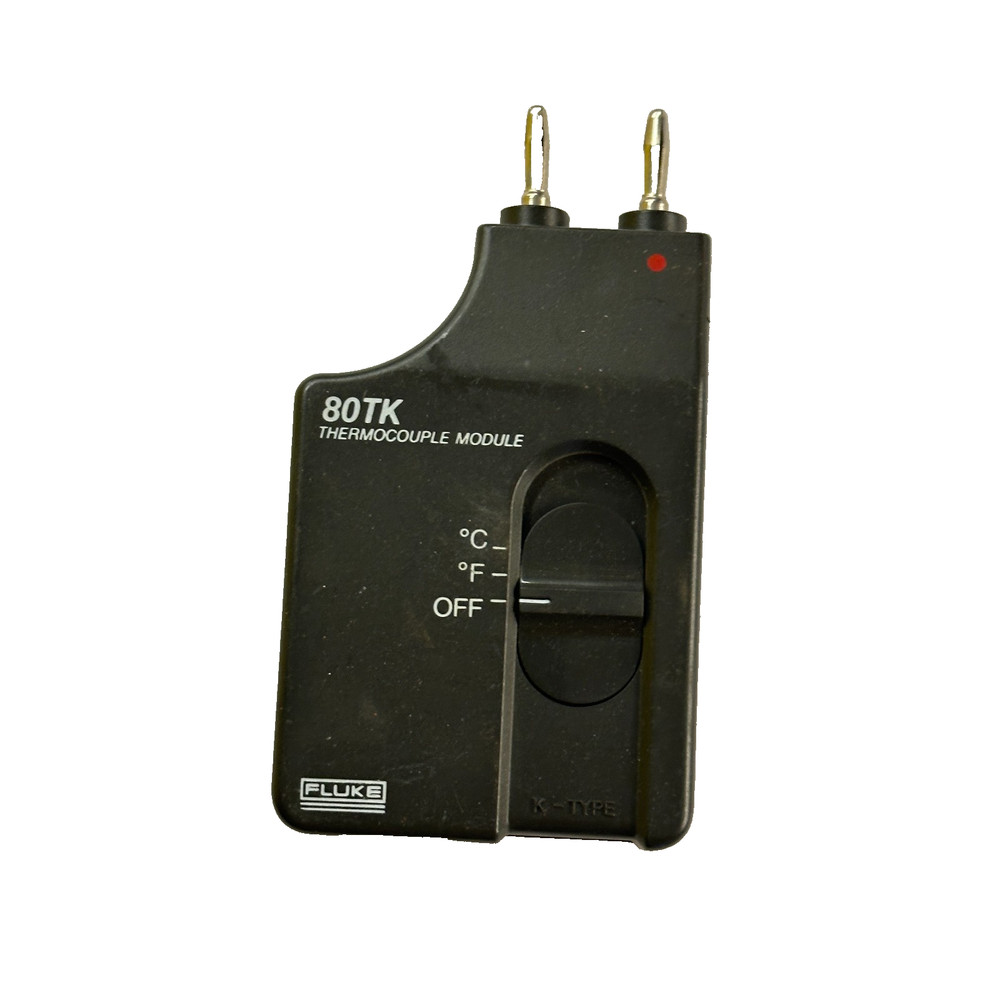 Fluke 80TK Thermocouple Module K-Type Temperature Converter for Multimeter