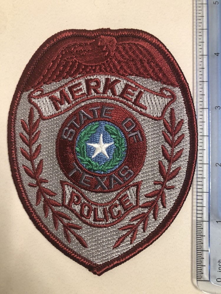 Merkel Texas Police Patch