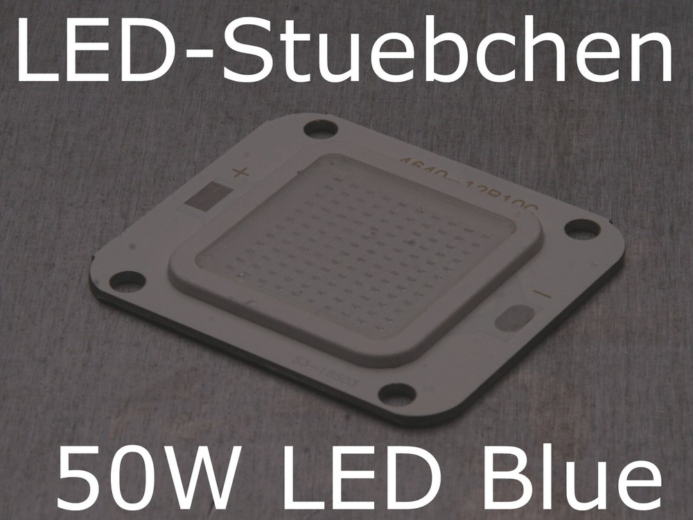 1x 50W High Power LED Blue