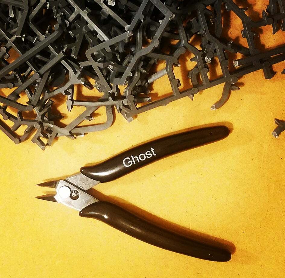Ghost Precision Sprue Cutters Snips Flush Pliers Sharp Clippers Craft Miniatures