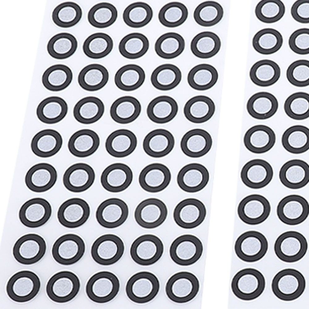 500 Pcs 3D Scanning Marker 6mm ID 10mm OD Reference Point Diffuse Reflect WT