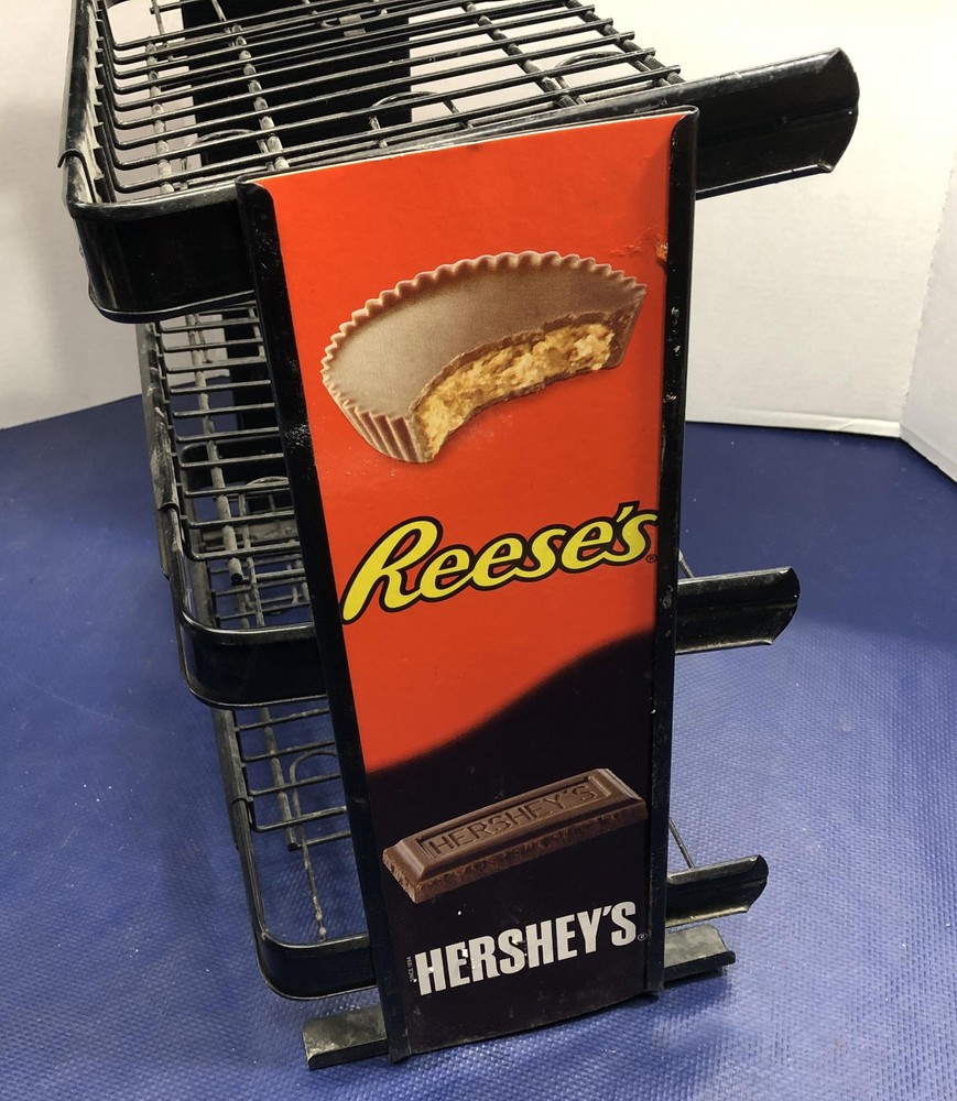 Hershey's Reese's Adjustable Counter Display Rack Shelf candy retail store