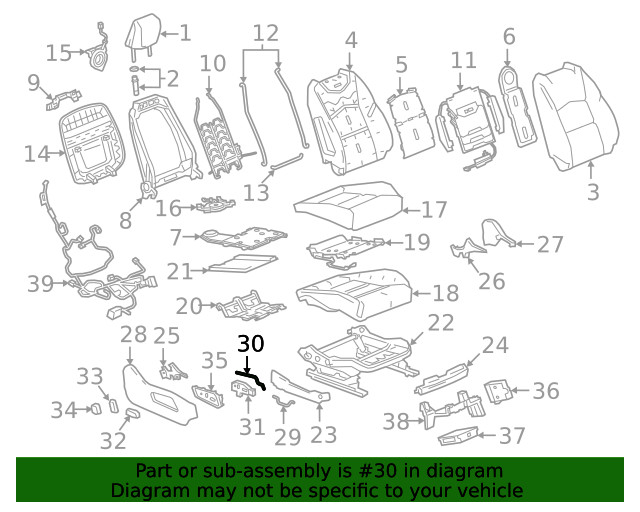 Genuine GM Outer Finish Panel Retainer Spring 13512333