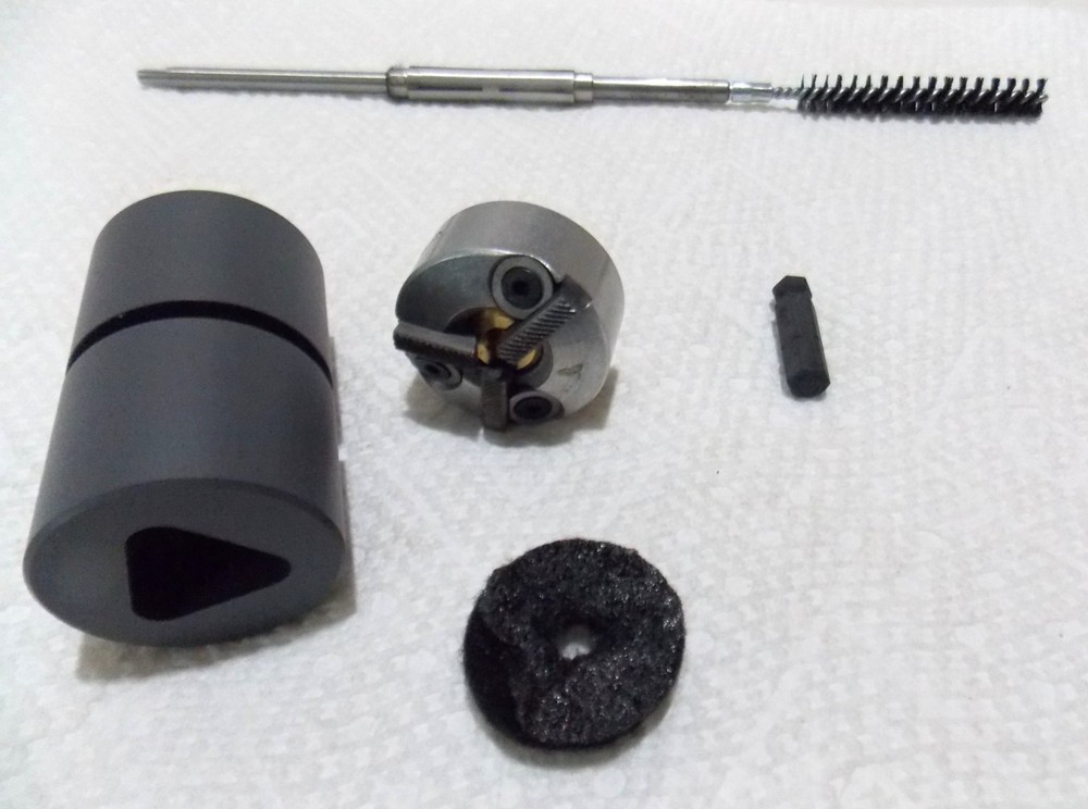 Manson .30 cal.11 degree muzzle crowning tool complete