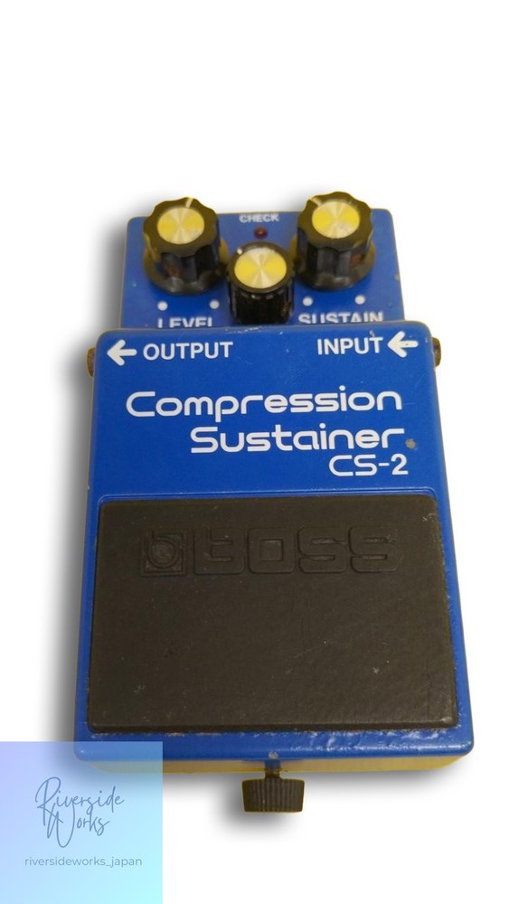BOSS CS-2 Compression Sustainer Effect Pedal Used JP