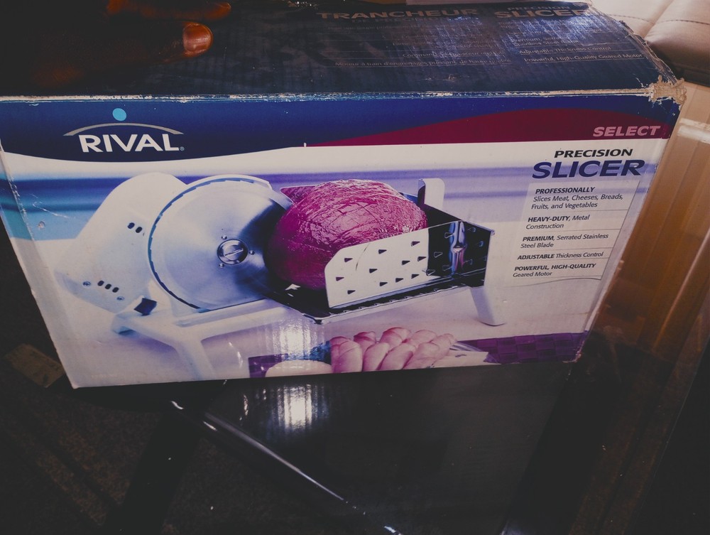 Rival Precision Meat And Cheese Sclicer