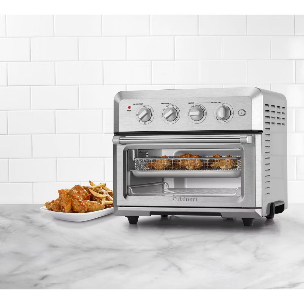 Cuisinart 1800W Air Fryer Toaster Oven Stainless Steel Finish