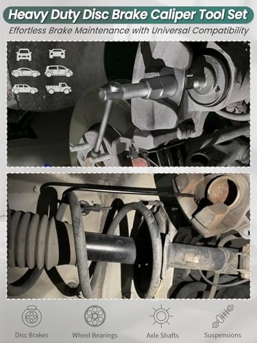 Brake Caliper Compression Tool 36 Piece Disc Brake Caliper Tool Kit for Pad