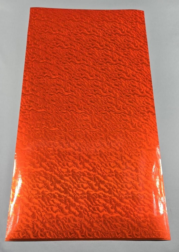Fluorescent Orange Leaf Sign Vinyl Plotter Cutter 24" x 10 ft