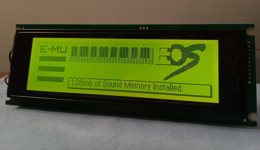 Emu E6400/E4XT/E-Synth Rack - New Display