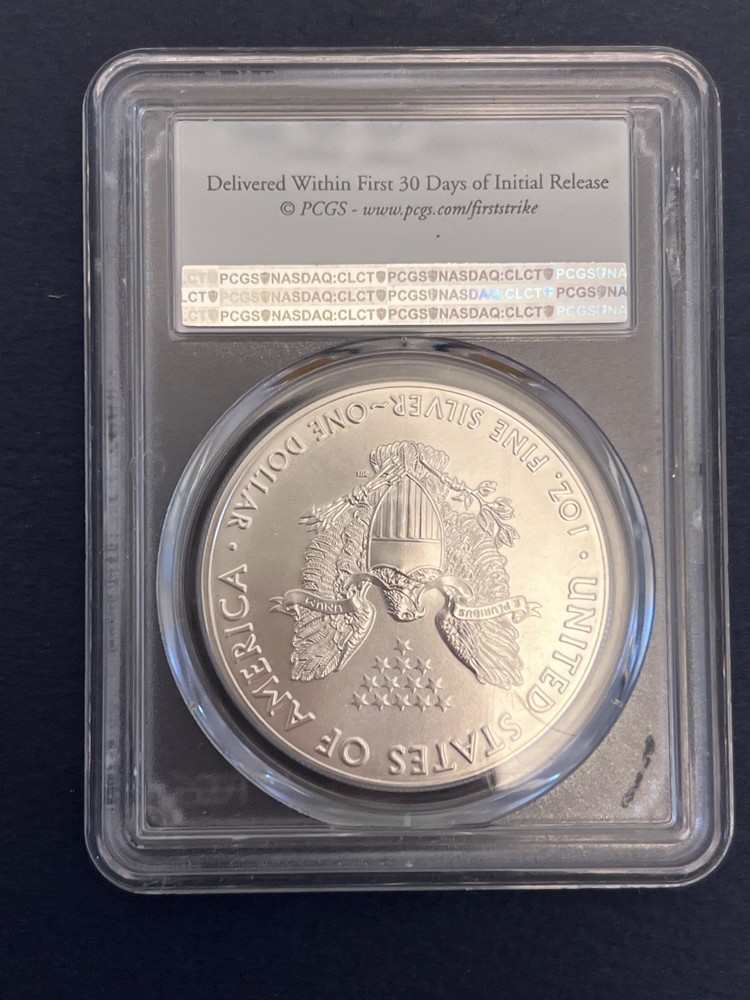2018 Silver Eagle PCGS MS70 First Strike - Perfect Grade