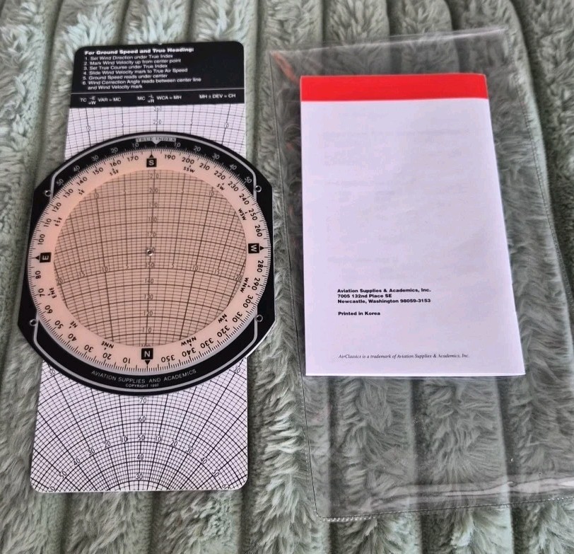 ASA E6-B Flight Computer With Case