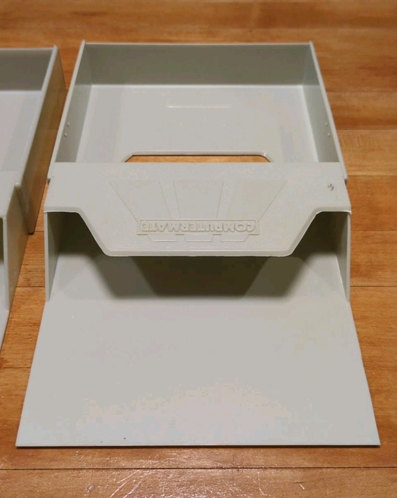 Floppy Disk Storage, Computermate, 2 5.25 Folding Container 1986