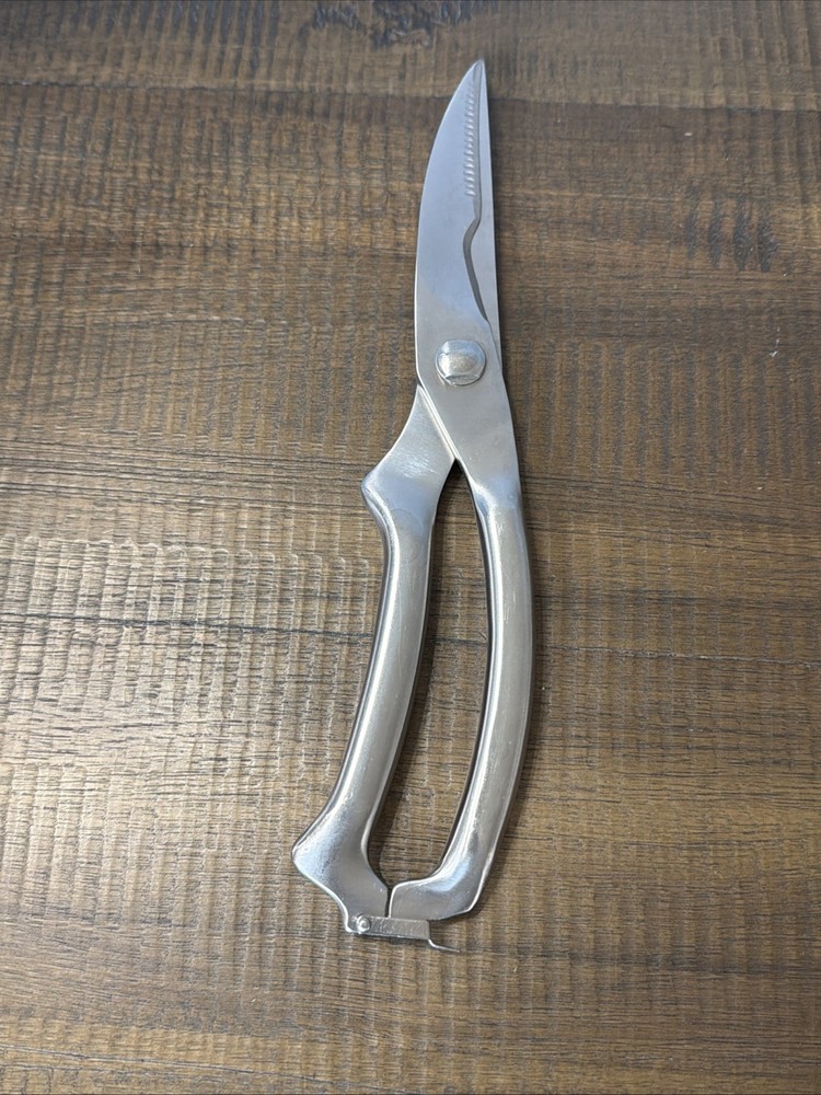 Vintage Satin Finish Poultry Bone Shears Scissors Nice Condition