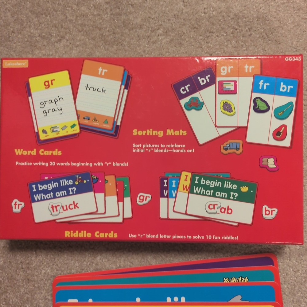 lakeshore activity box gg343. R Blends