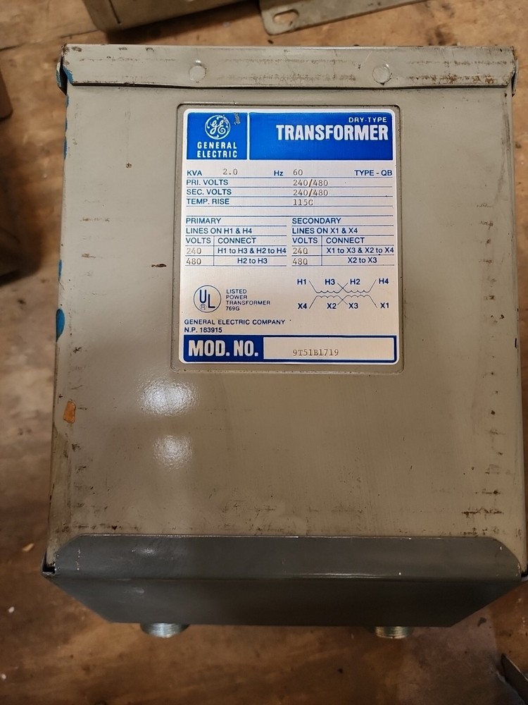GE 2KVA TRANSFORMER 9T51B1719