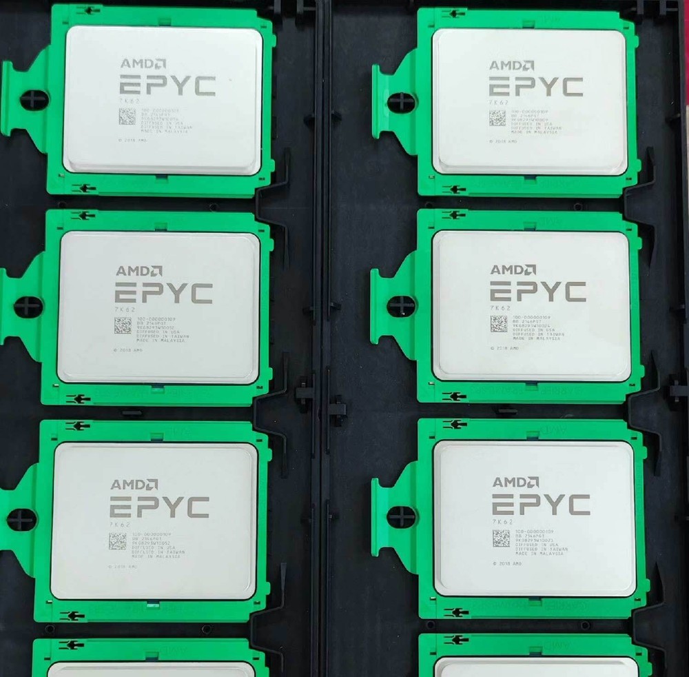 AMD EPYC 7K62 2.60GHz 48Core 96 Threads 192MB 240W CPU Processor (unlocked)