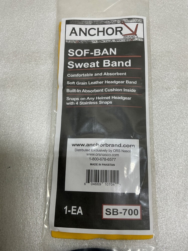 ANCHOR BRAND SOF-BAN SWEAT BAND SB-700