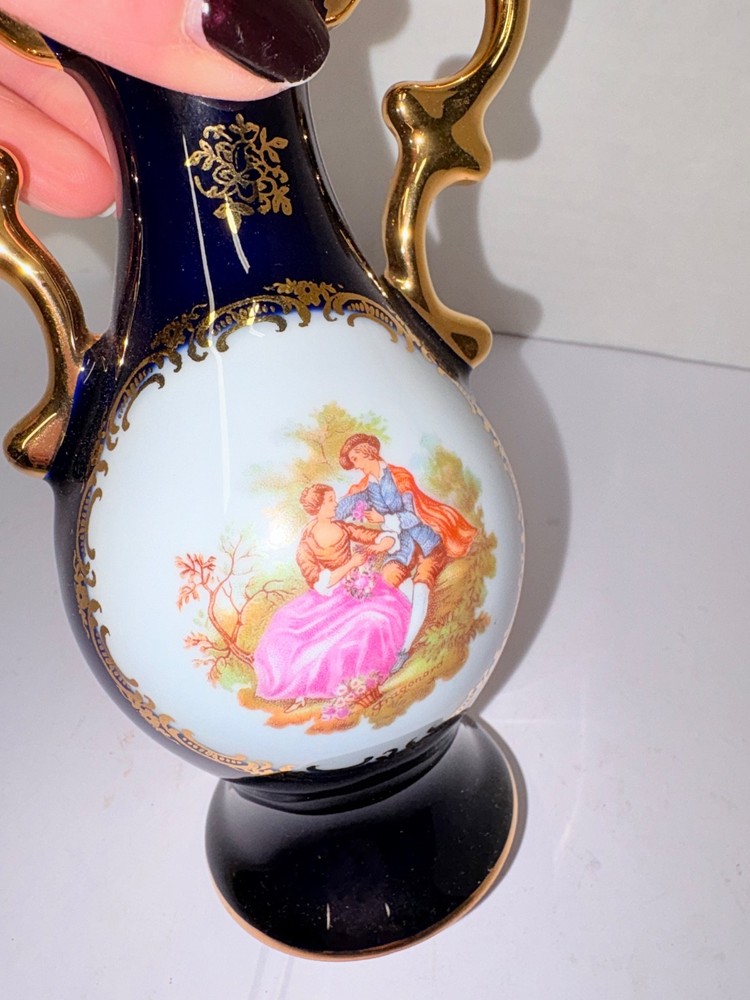 French Limoges Vase
