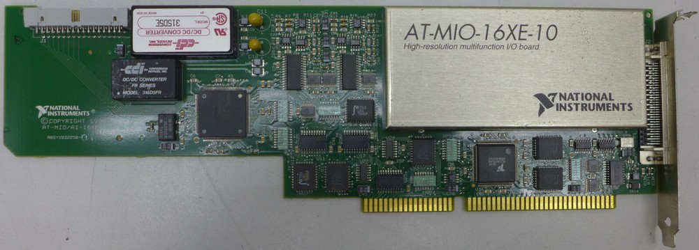 National Instruments AT-MIO-16XE-10 Multi Function I/O Board