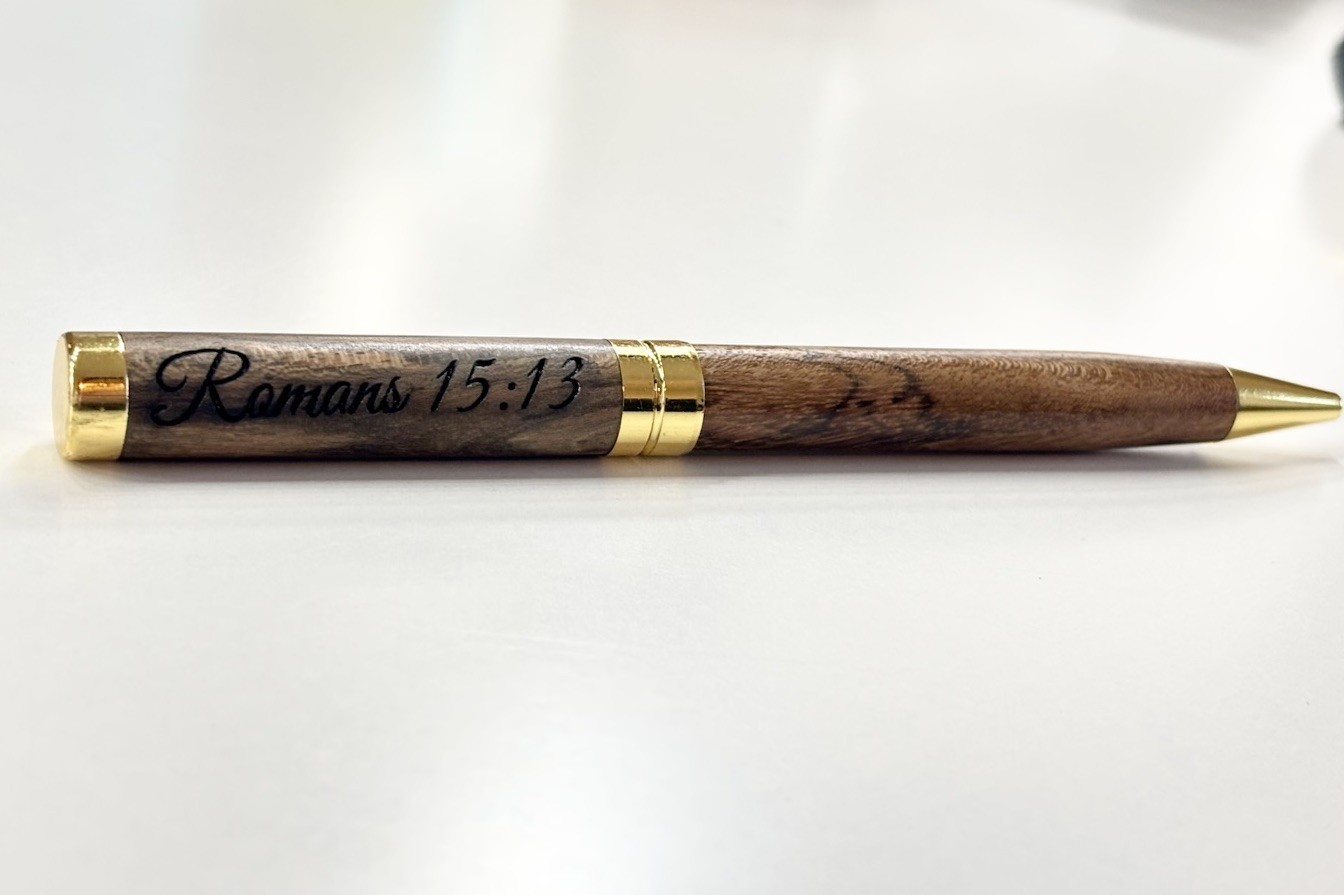 Custom Engraved Wood Pen with Box – Personalized Gift