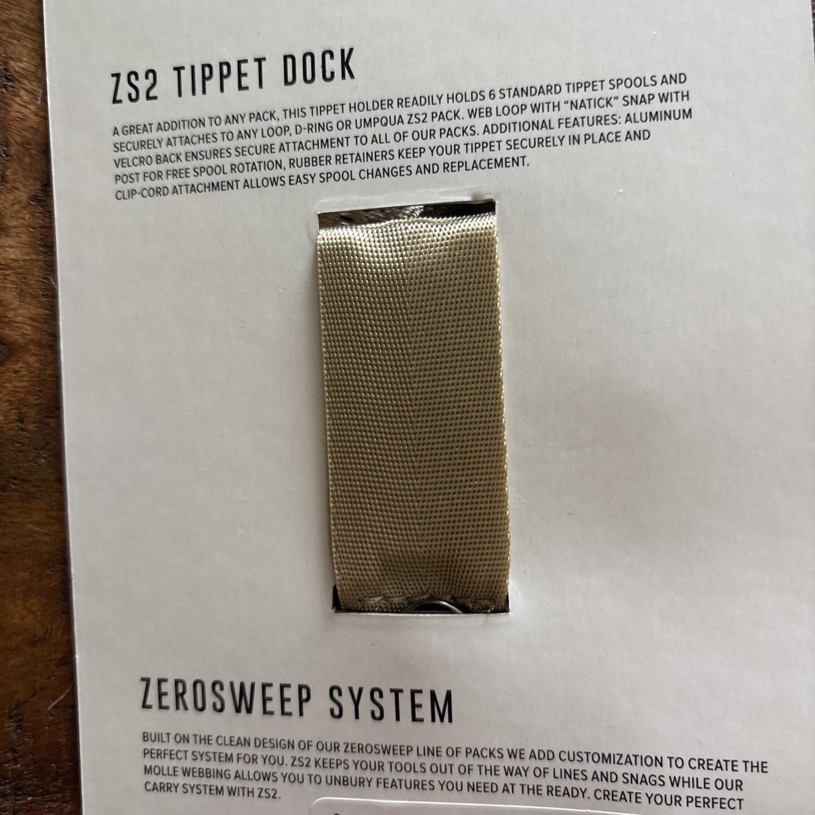 Umpqua Zerosweep System Tippet Dock