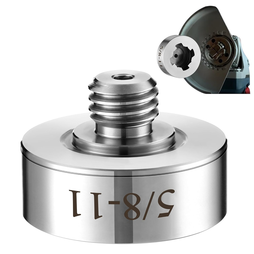 Grinder Lock to 5/8''-11 Thread, Compatible with XLOCK Angle Grinder Cutting Bla