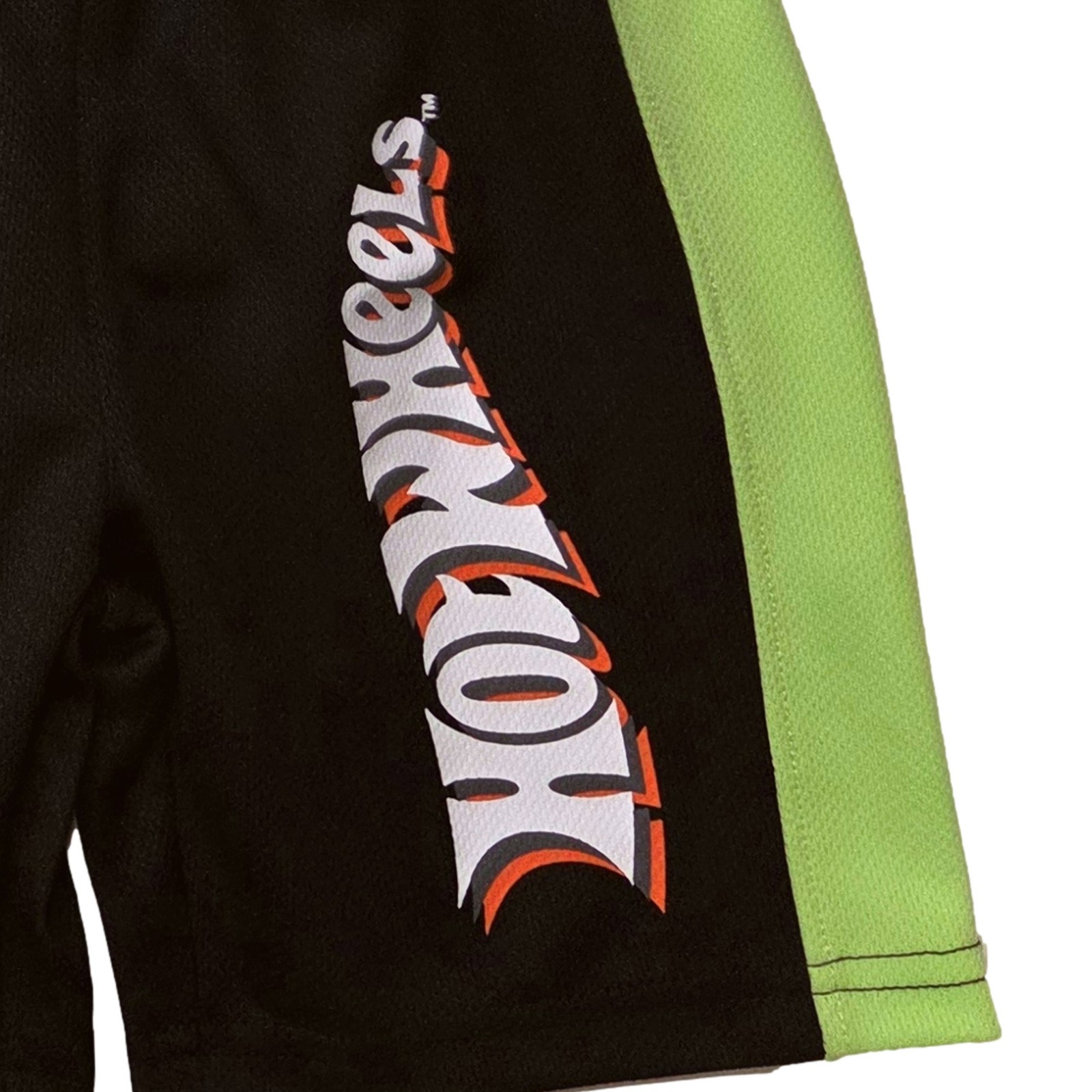 Hot Wheels Boys Race Car T-Shirt & Shorts Outfit Set Black Green