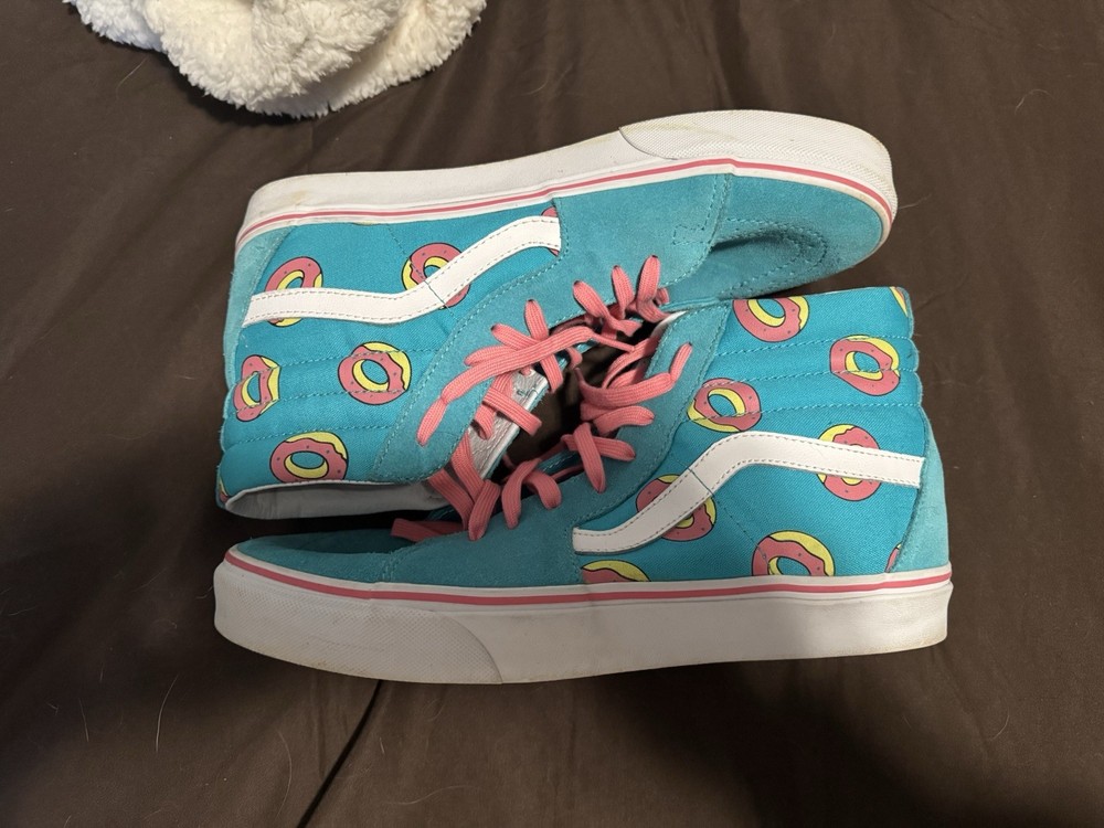 Odd future high top vans 9.5 size