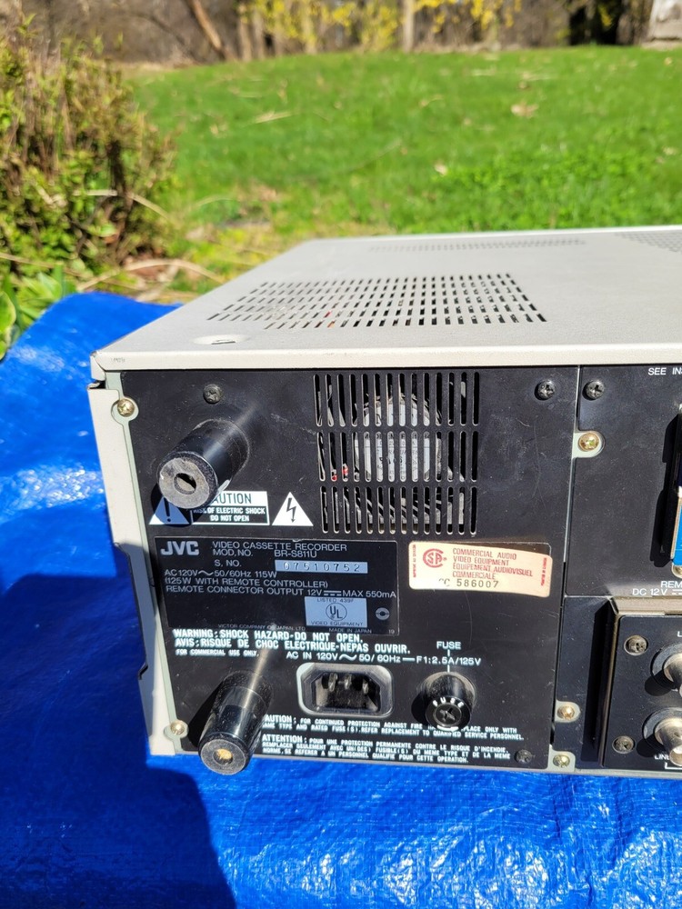 JVC BR-S811U Editing Recorder Professional S